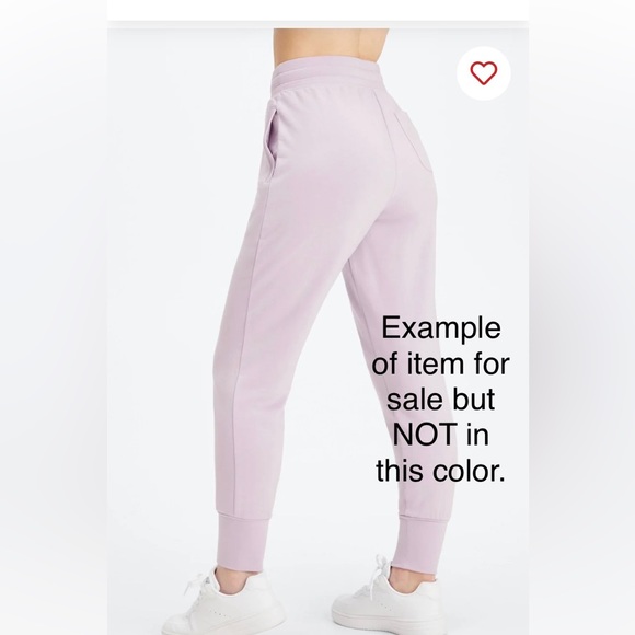 FABLETICS Lounge Terry Drawstring Jogger Medium Safari green NWT - Picture 7 of 9